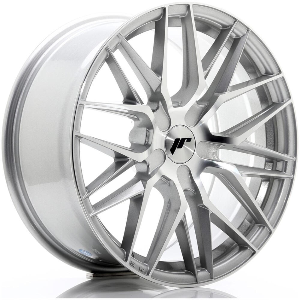 JR Wheels JR28 18x8,5 ET20-40 5H BLANK Silver Machined Face