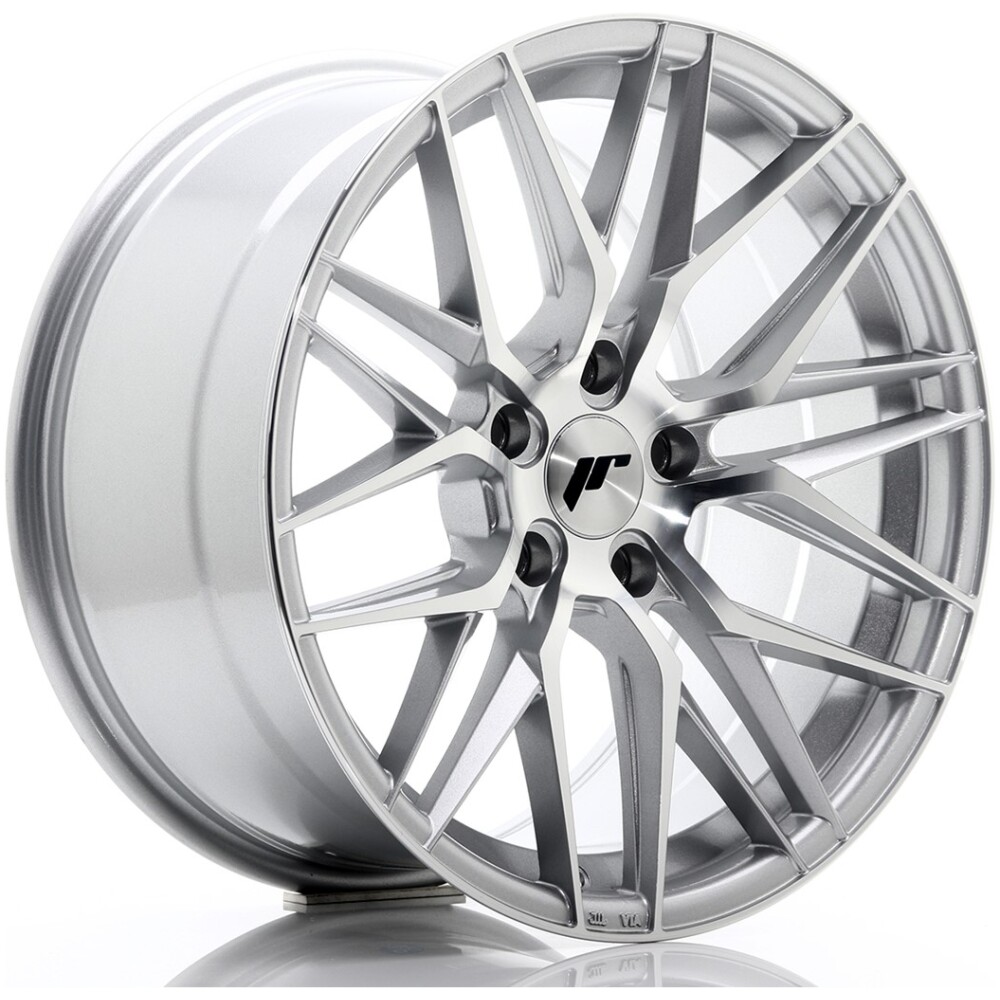 JR Wheels JR28 18x9,5 ET35 5x120 Silver Machined Face