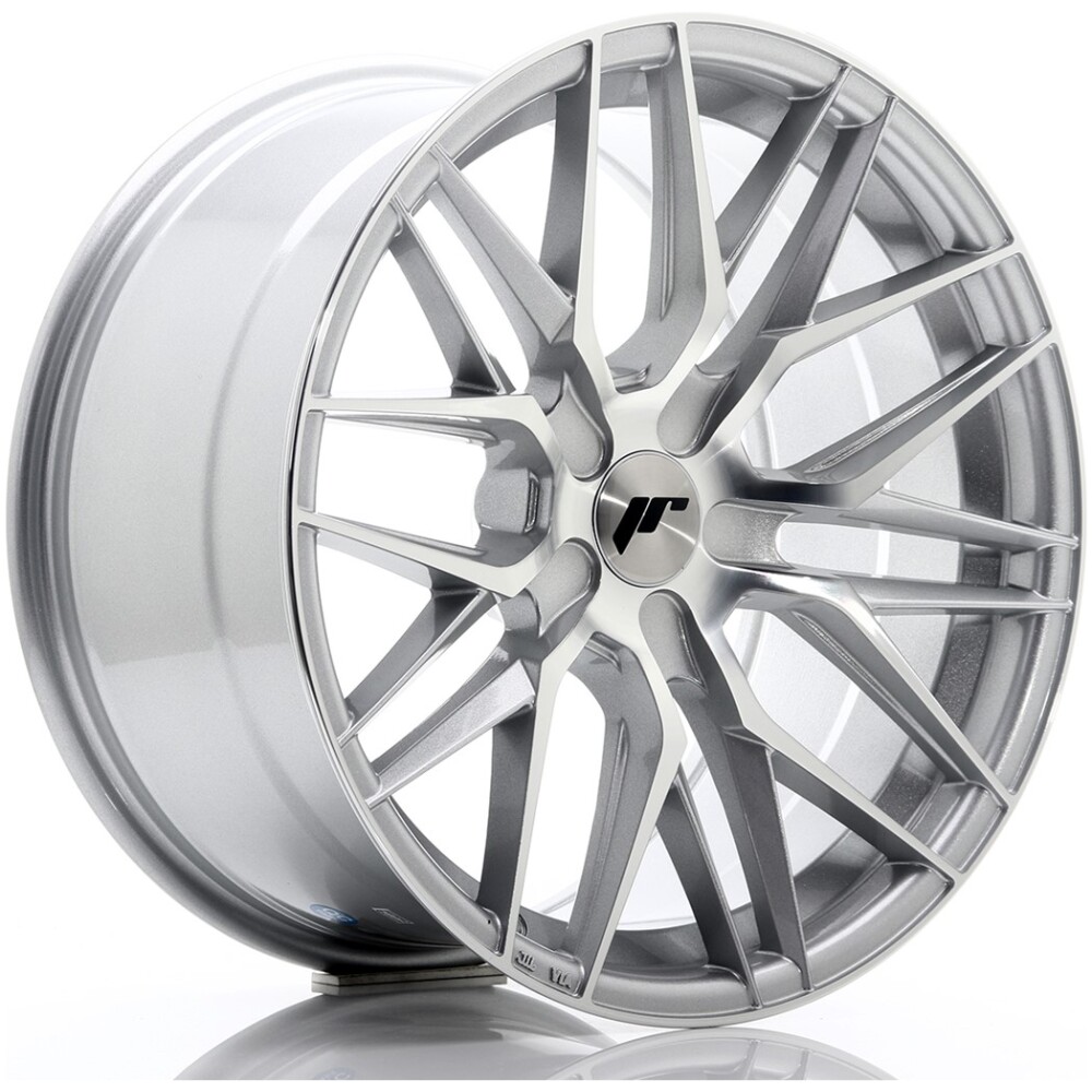 JR Wheels JR28 18x9,5 ET20-40 5H BLANK Silver Machined Face