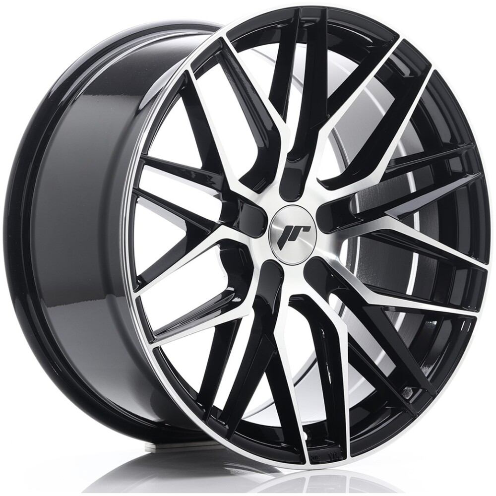 JR Wheels JR28 19x9,5 ET20-40 5H BLANK Gloss Black Machined Face