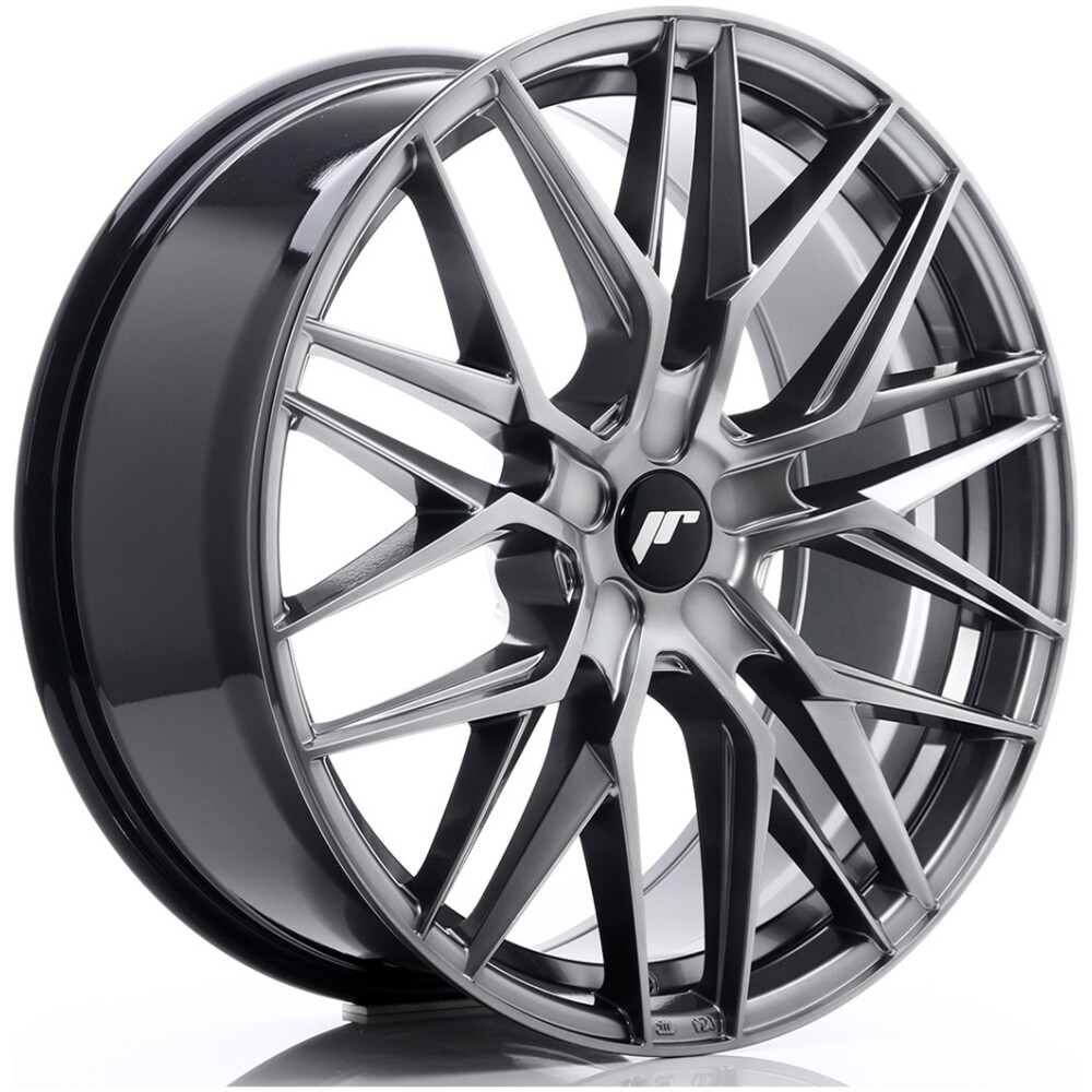 JR Wheels JR28 21x9 ET15-45 5H BLANK Hyper Black