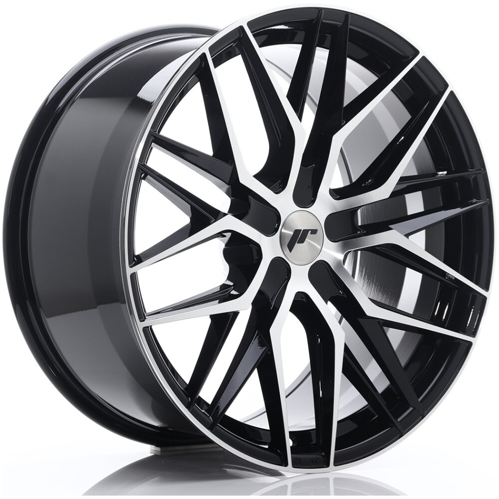 JR Wheels JR28 21x10,5 ET15-55 5H BLANK Gloss Black Machined Face