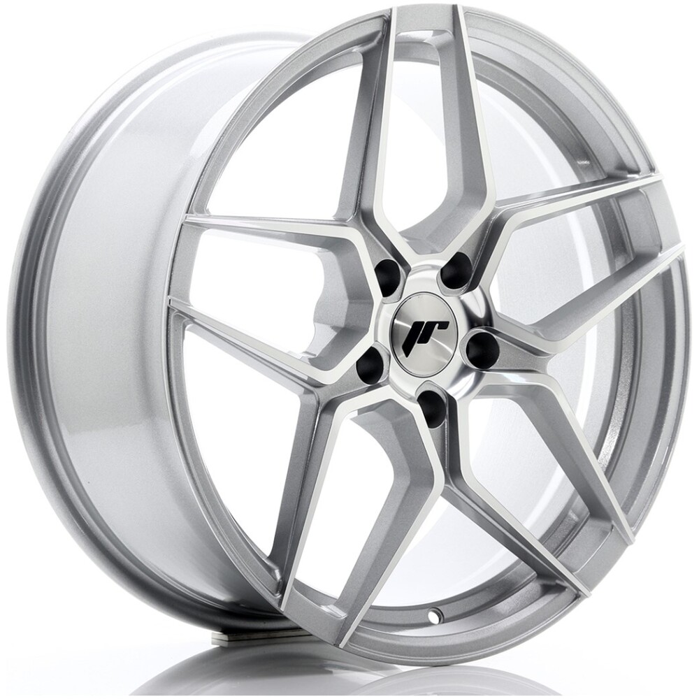 JR Wheels JR34 19x8,5 ET35 5x120 Silver Machined Face