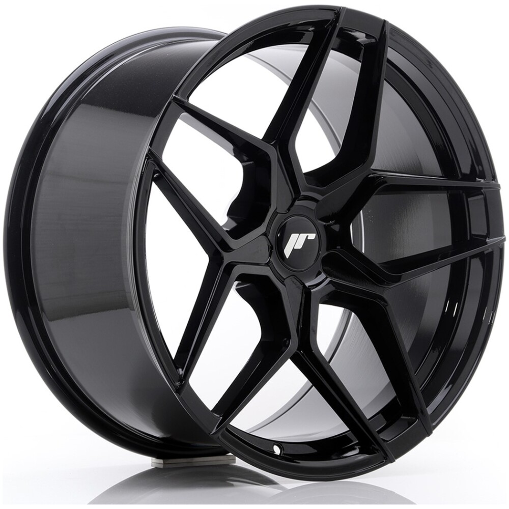 JR Wheels JR34 20x10 ET20-40 5H BLANK Gloss Black