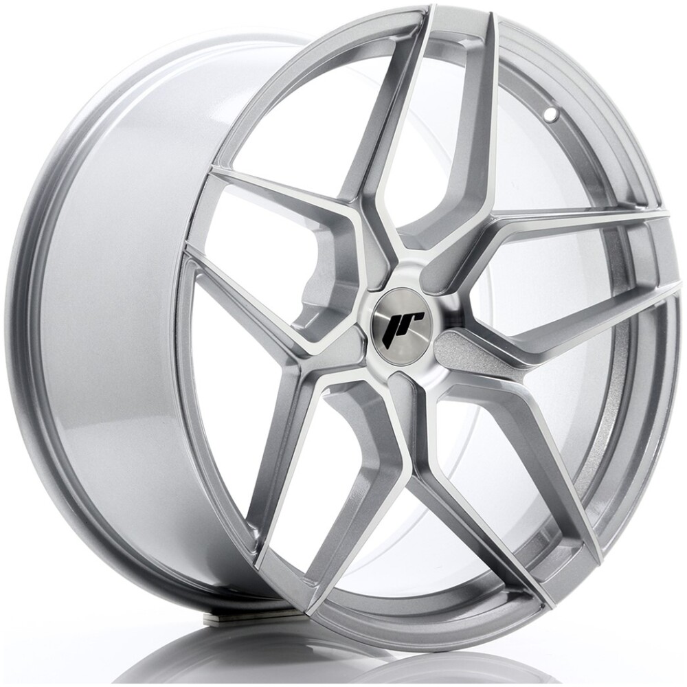 JR Wheels JR34 20x10 ET20-40 5H BLANK Silver Machined Face