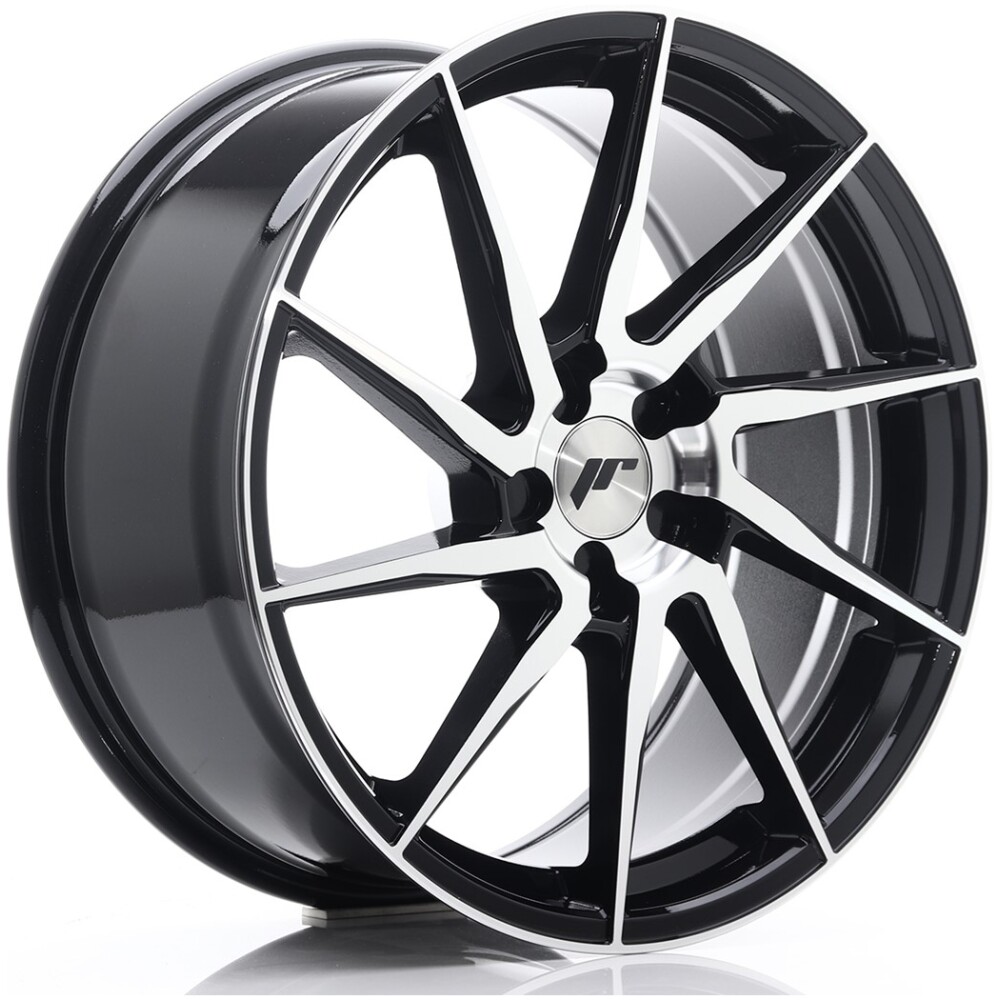 JR Wheels JR36 19x8,5 ET20-50 5H BLANK Gloss Black Machined Face