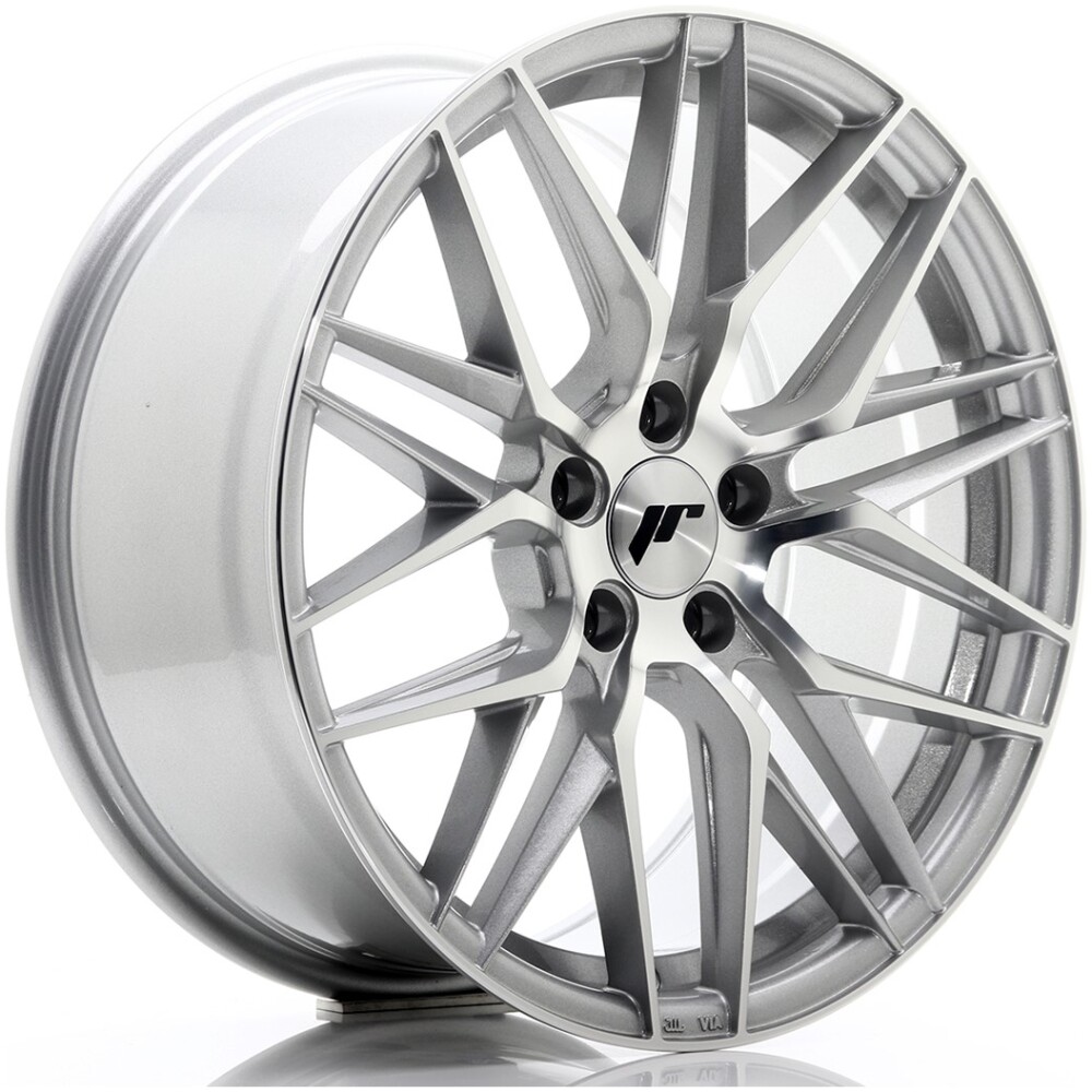 JR Wheels JR28 18x8,5 ET40 5x120 Silver Machined Face