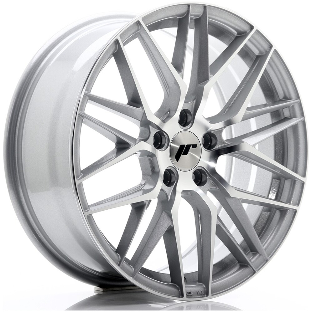 JR Wheels JR28 18x7,5 ET40 5x112 Silver Machined Face