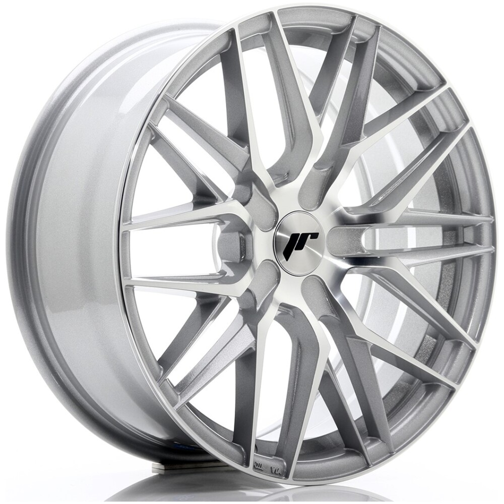 JR Wheels JR28 18x7,5 ET20-40 BLANK Silver Machined Face