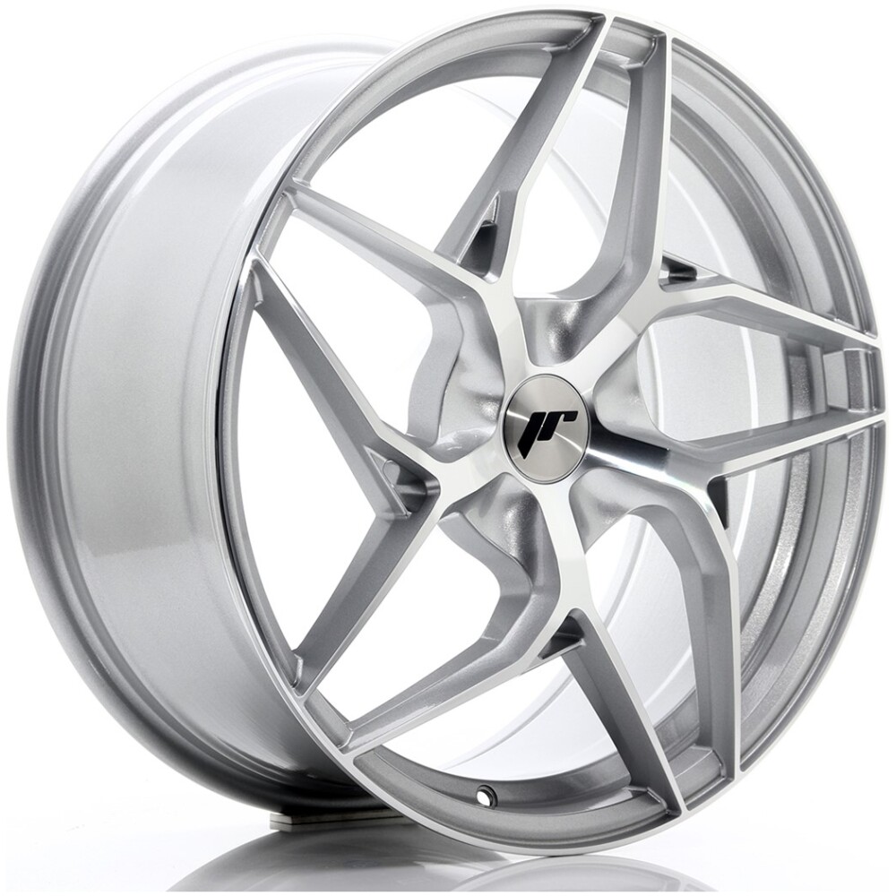 JR Wheels JR35 19x8,5 ET20-45 5H BLANK Silver Machined Face