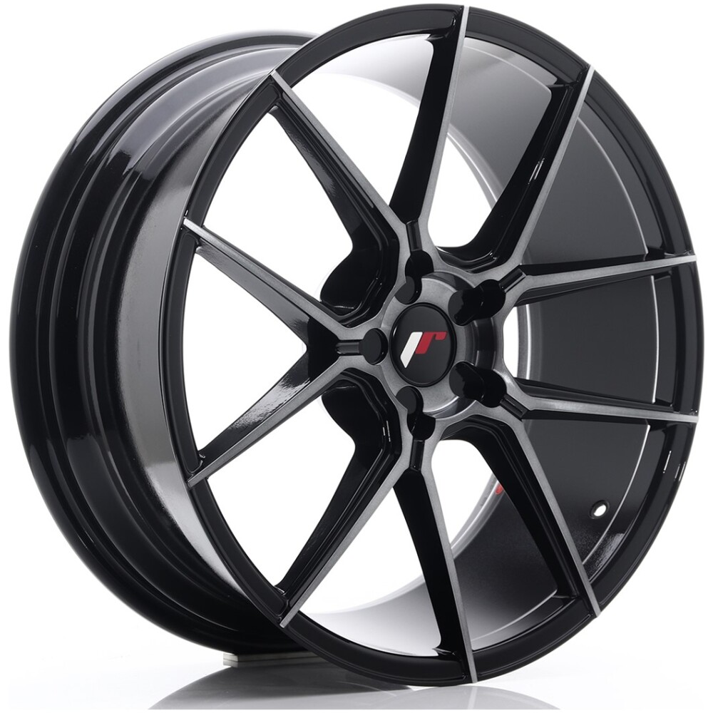 JR Wheels JR30 20x8,5 ET20-42 5H BLANK Black Brushed w/ Tinted Face