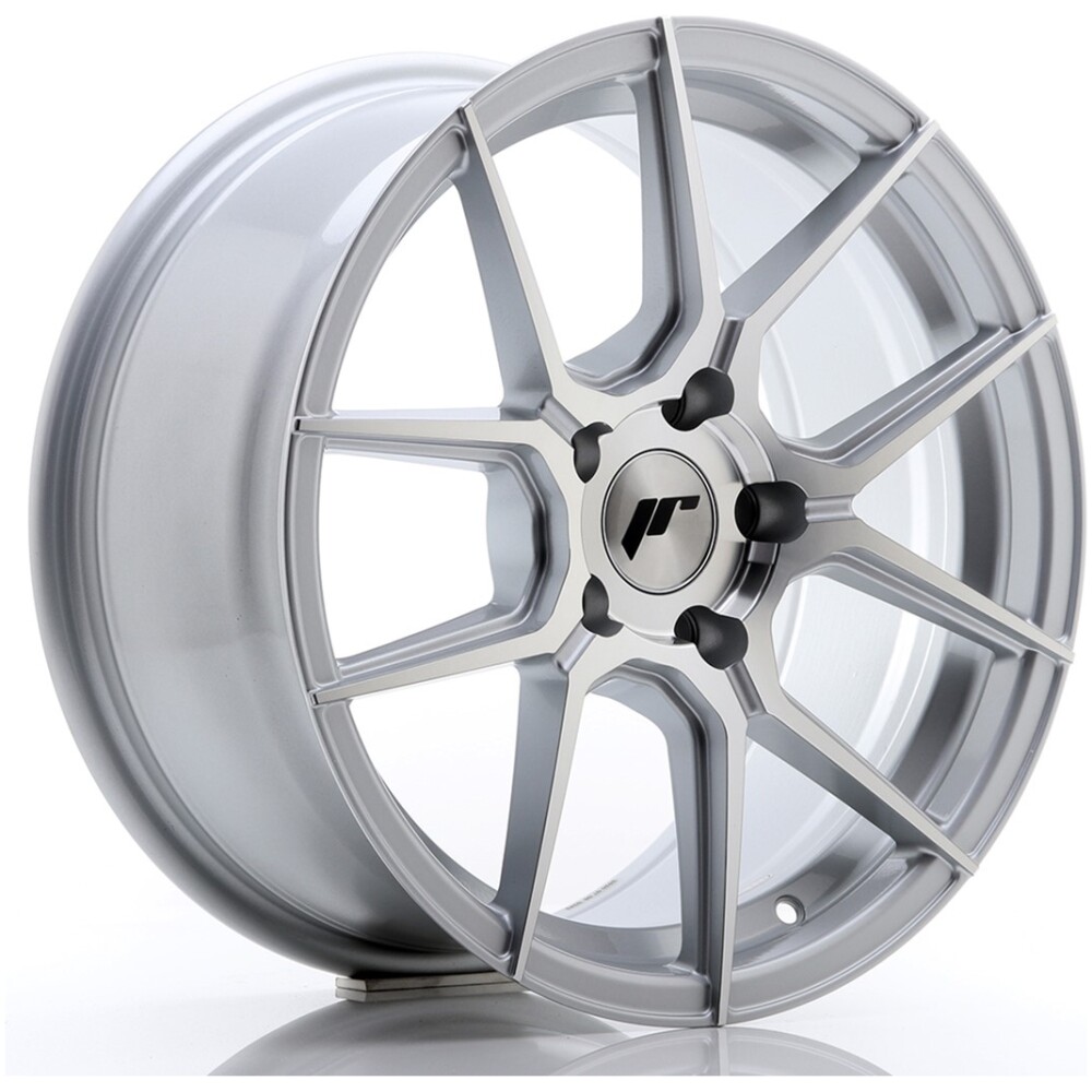 JR Wheels JR30 17x8 ET40 5x112 Silver Machined Face