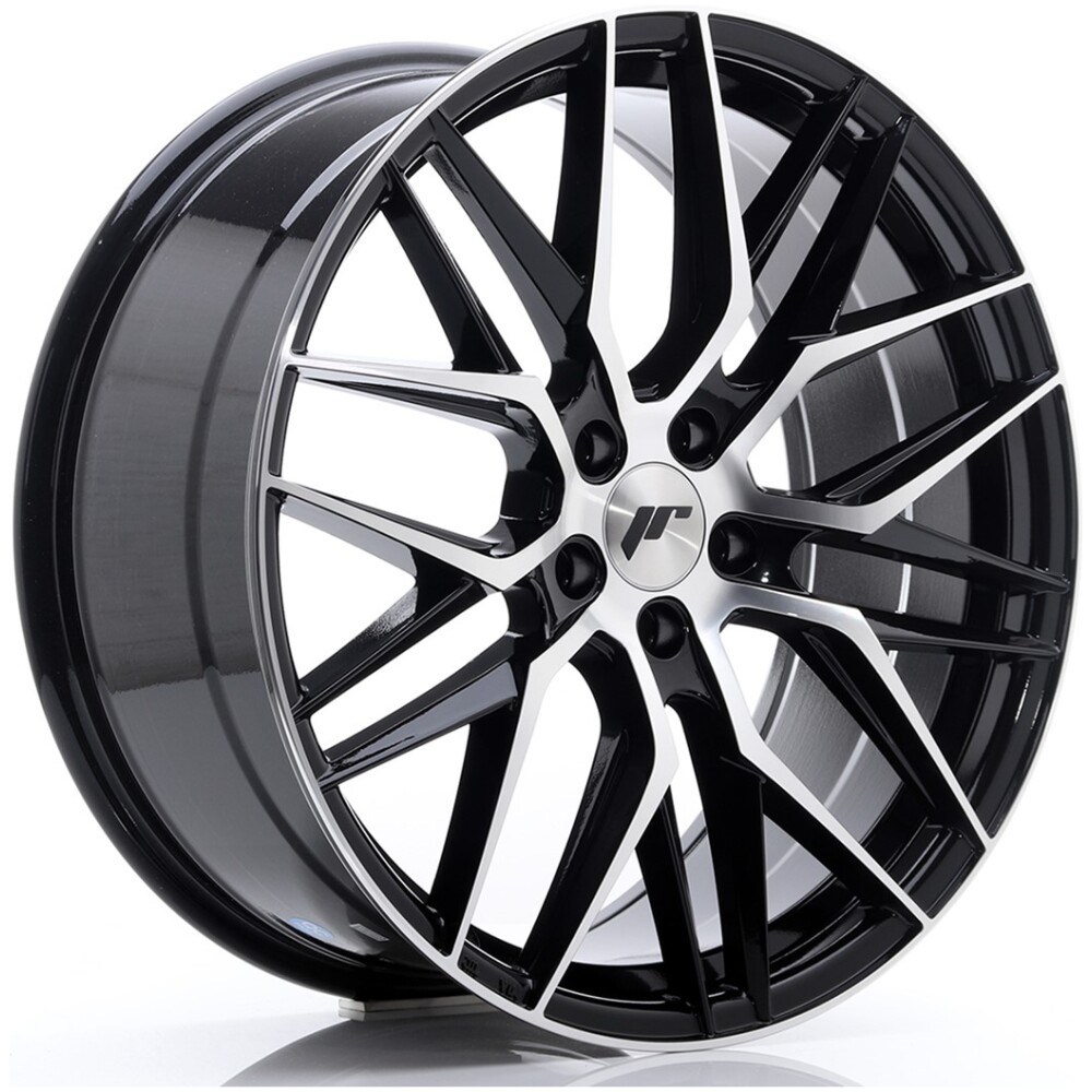 JR Wheels JR28 20x8,5 ET40 5x112 Gloss Black Machined Face