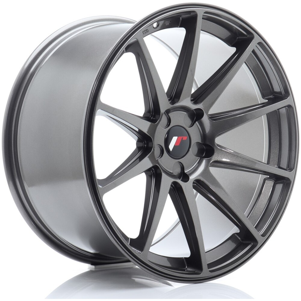 JR Wheels JR11 20x11 ET30-52 5H BLANK Hyper Gray