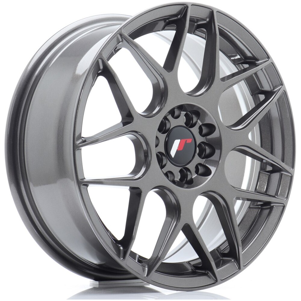 JR Wheels JR18 17x7 ET40 5x108/112 Hyper Gray