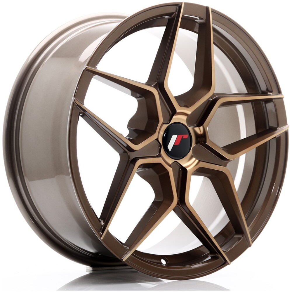 JR Wheels JR34 18x8 ET20-42 5H BLANK Platinum Bronze