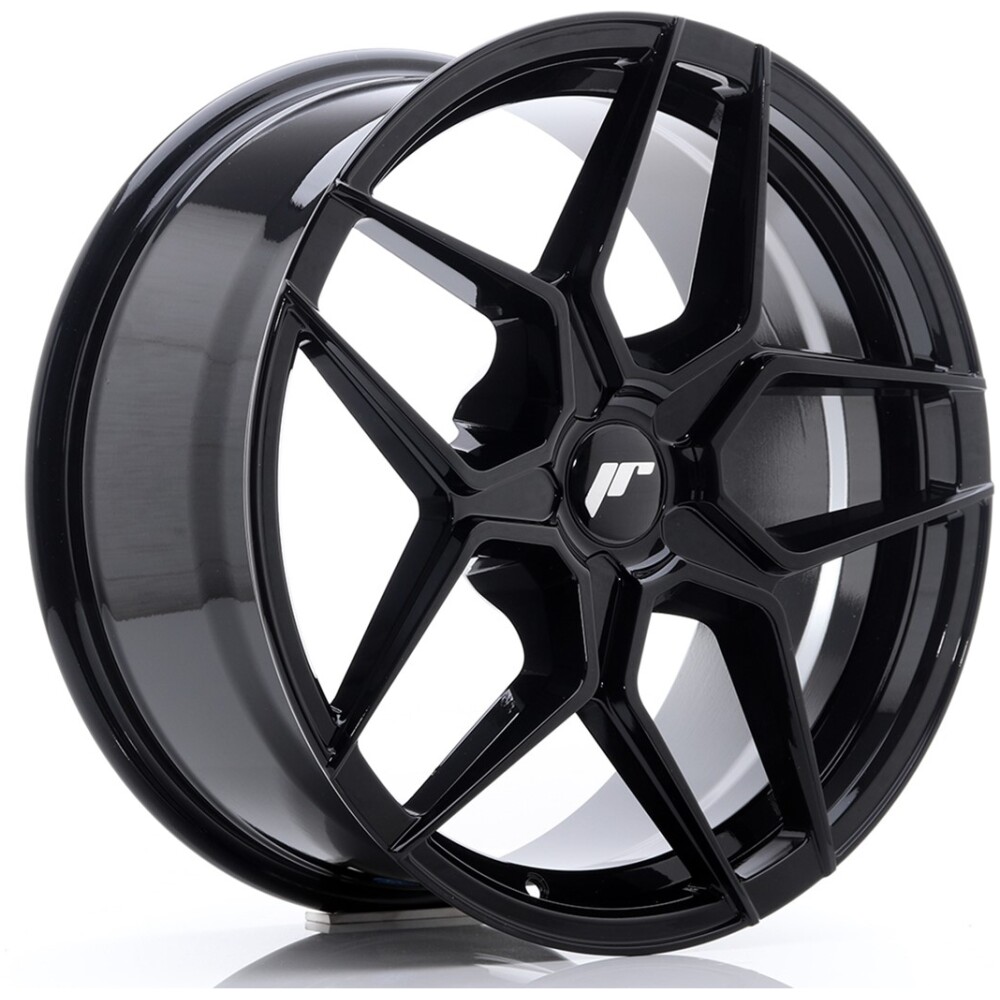 JR Wheels JR34 18x8 ET20-42 5H BLANK Gloss Black