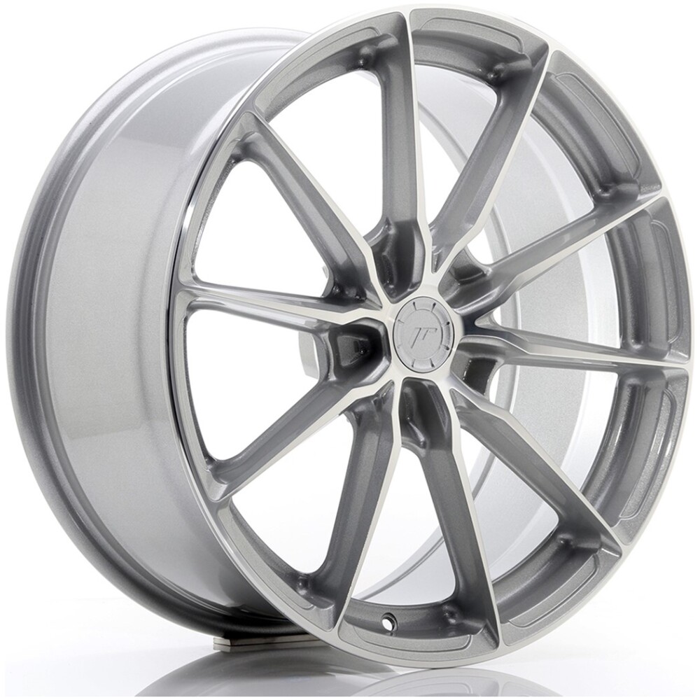 JR Wheels JR37 19x8,5 ET20-45 5H BLANK Silver Machined Face