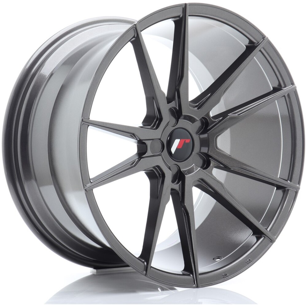 JR Wheels JR21 20x11 ET30-50 5H BLANK Hyper Gray