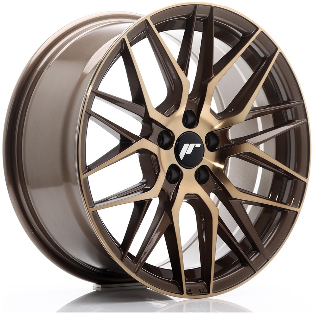 JR Wheels JR28 17x8 ET35 5x100 Platinum Bronze