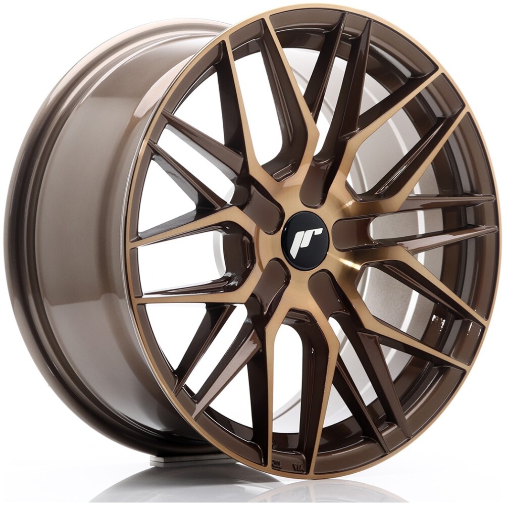 JR Wheels JR28 17x8 ET25-40 BLANK Platinum Bronze