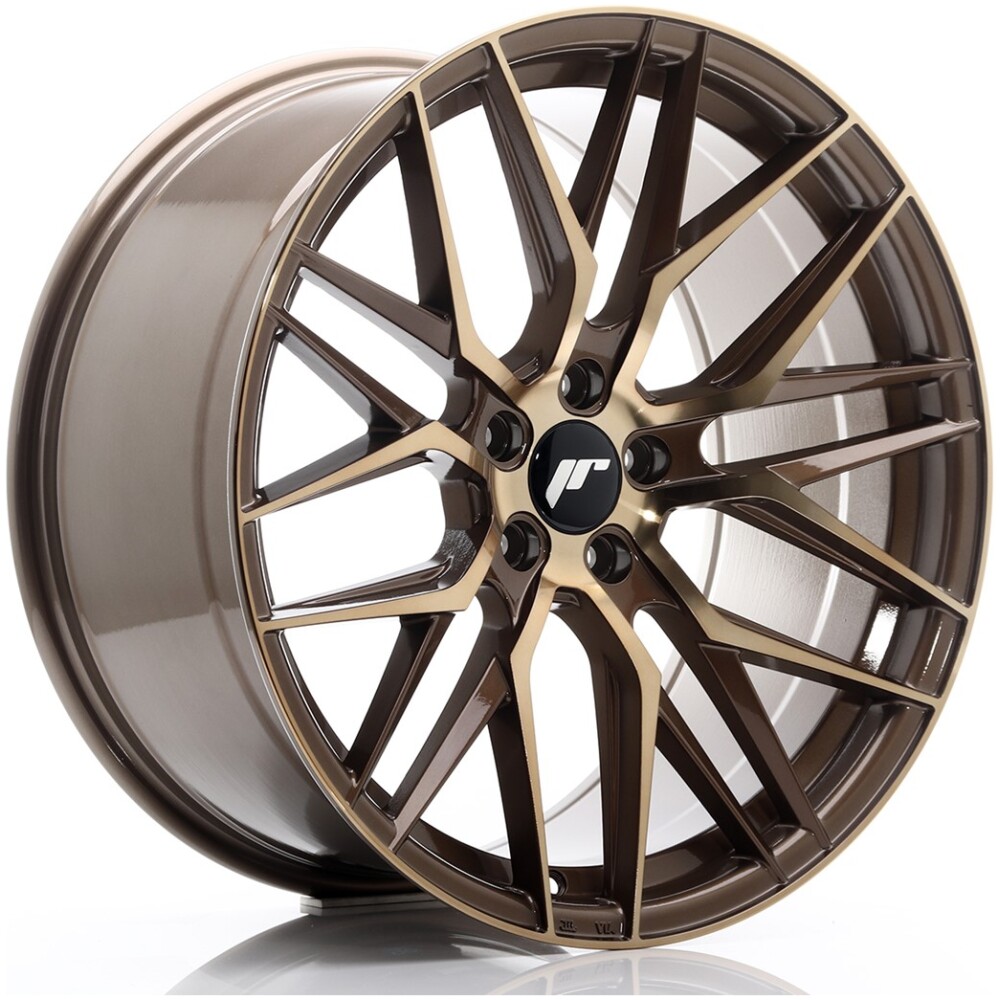 JR Wheels JR28 20x10 ET40 5x112 Platinum Bronze