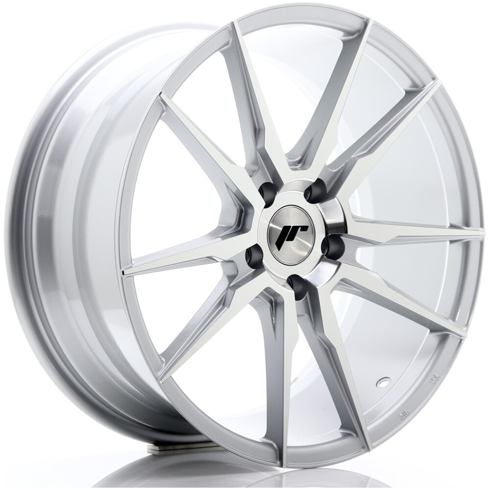 JR Wheels JR21 19x8,5 ET40 5x108 Silver Machined Face