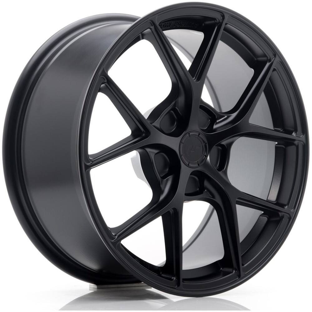 JR Wheels SL01 17x8 ET20-45 5H BLANK Matt Black