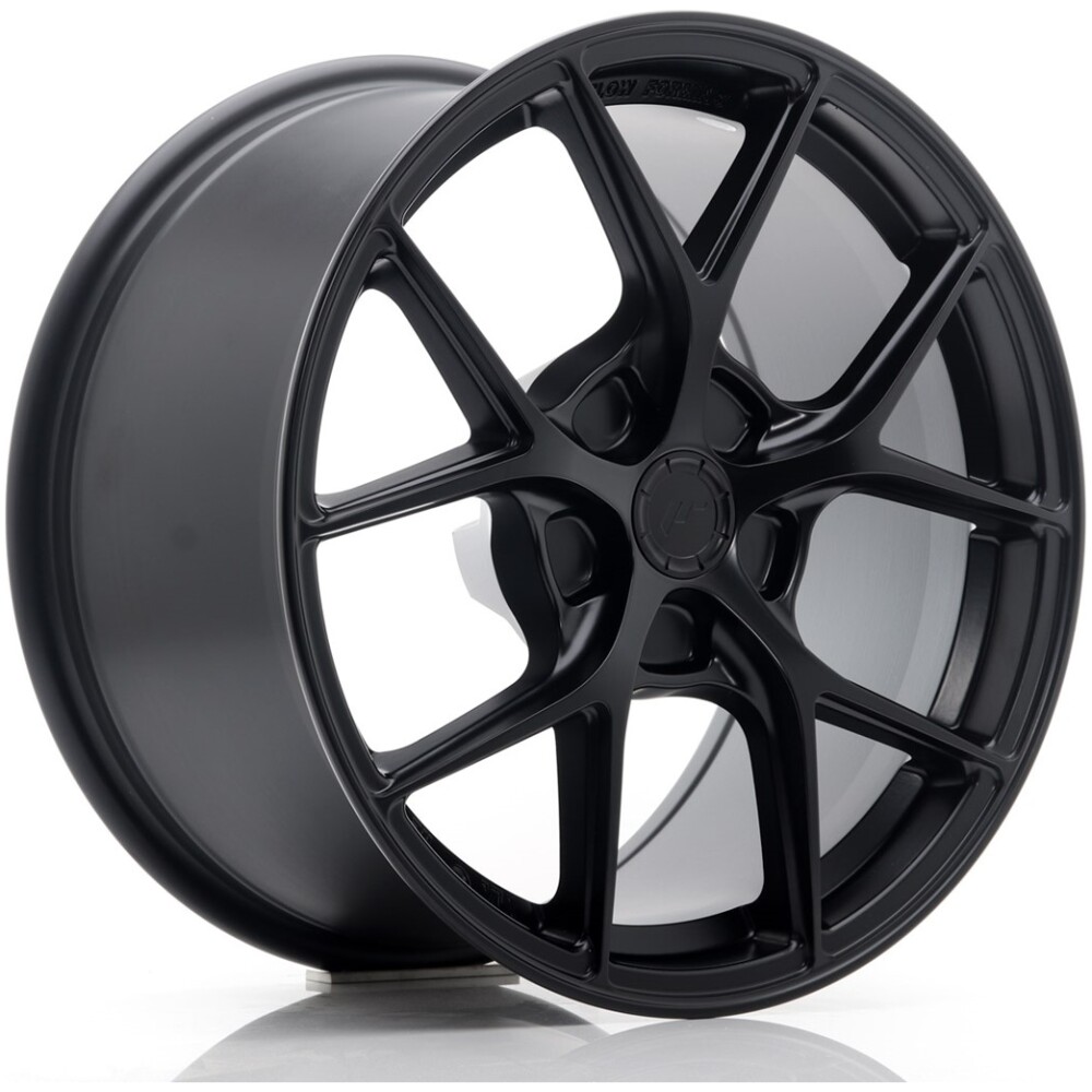 JR Wheels SL01 17x9 ET20-50 5H BLANK Matt Black