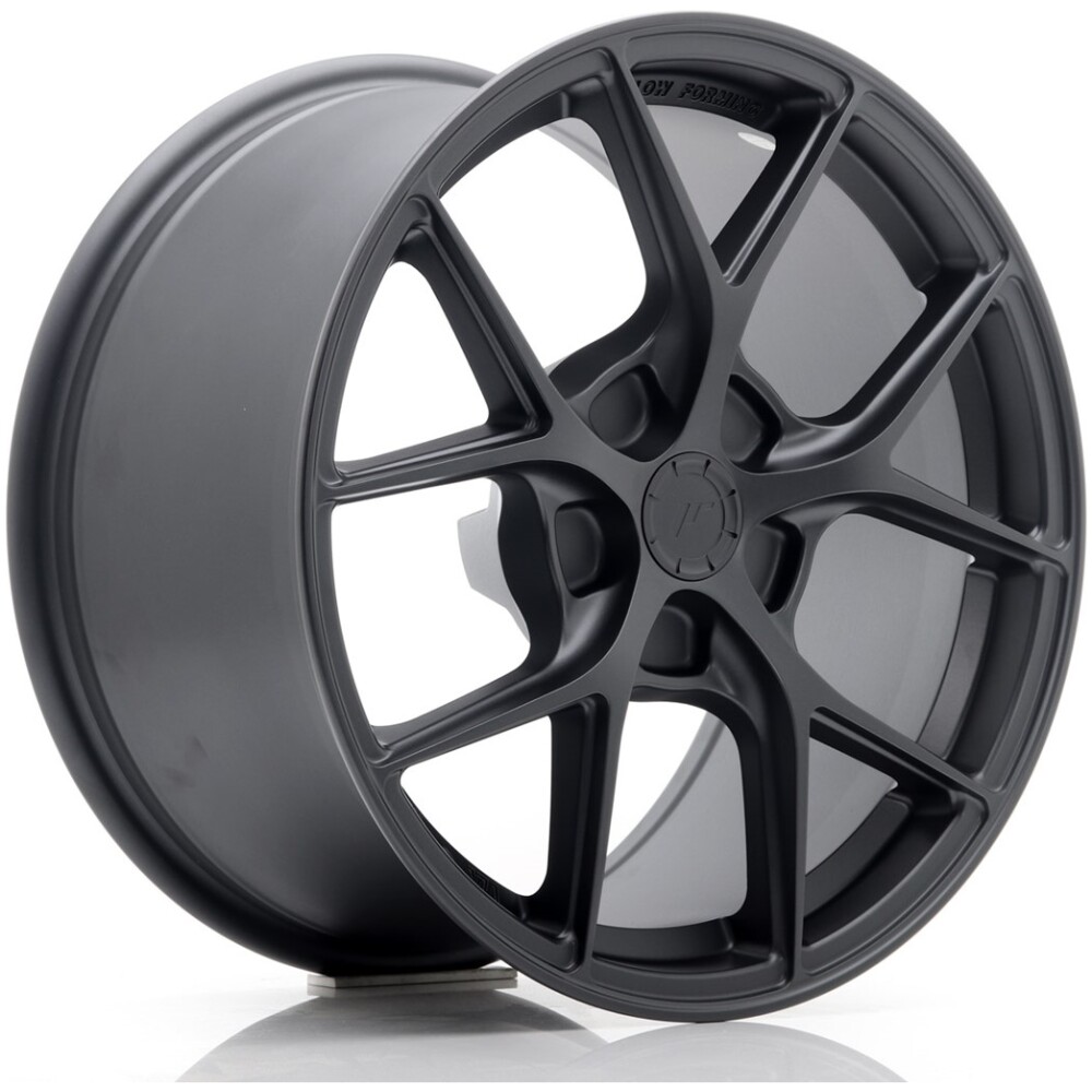 JR Wheels SL01 17x9 ET20-50 5H BLANK Matt Gun Metal