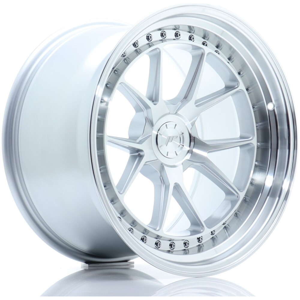 JR Wheels JR39 18x10,5 ET15-22 5H BLANK Silver Machined Face