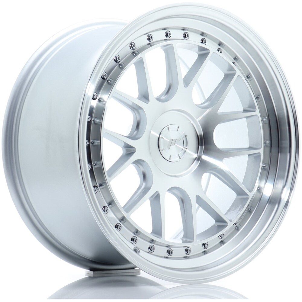 JR Wheels JR40 18x9,5 ET15-35 5H BLANK Silver Machined Face