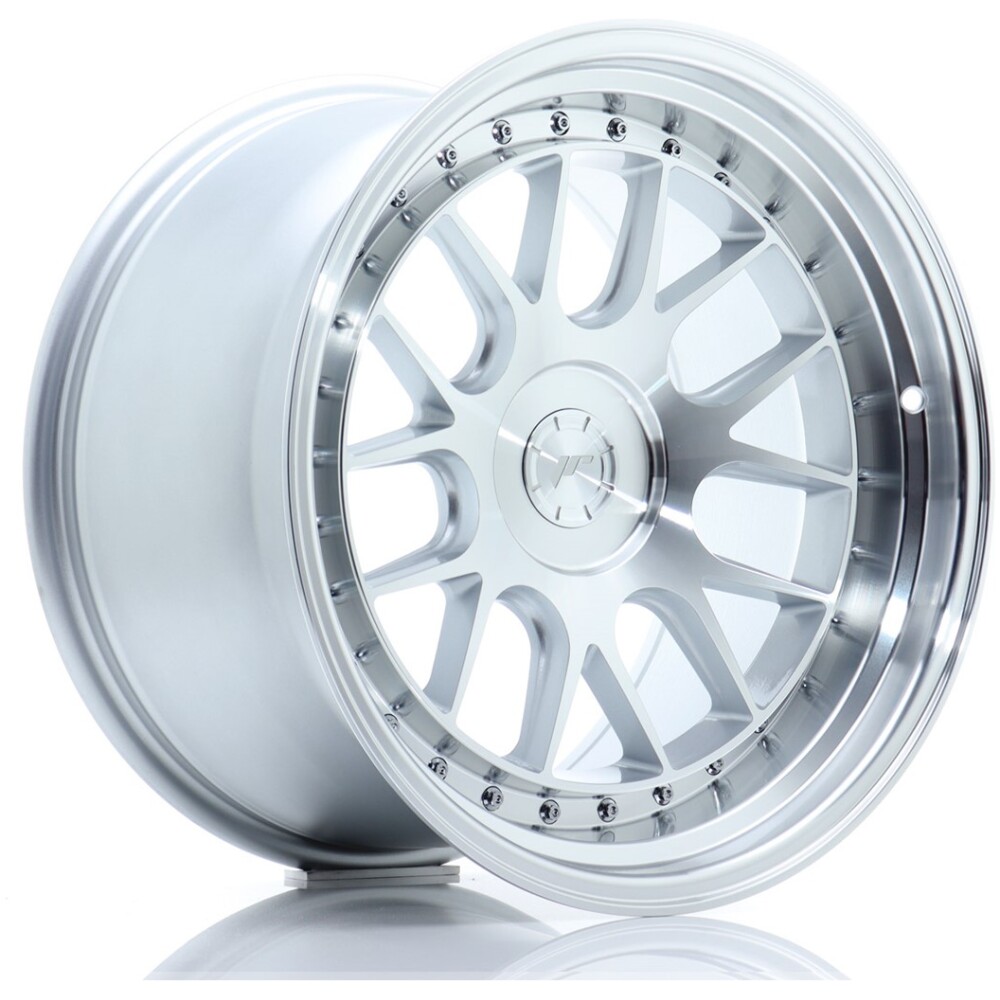 JR Wheels JR40 18x10,5 ET15-22 5H BLANK Silver Machined Face