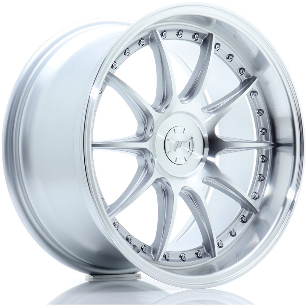 JR Wheels JR41 18x9,5 ET15-35 5H BLANK Silver Machined Face