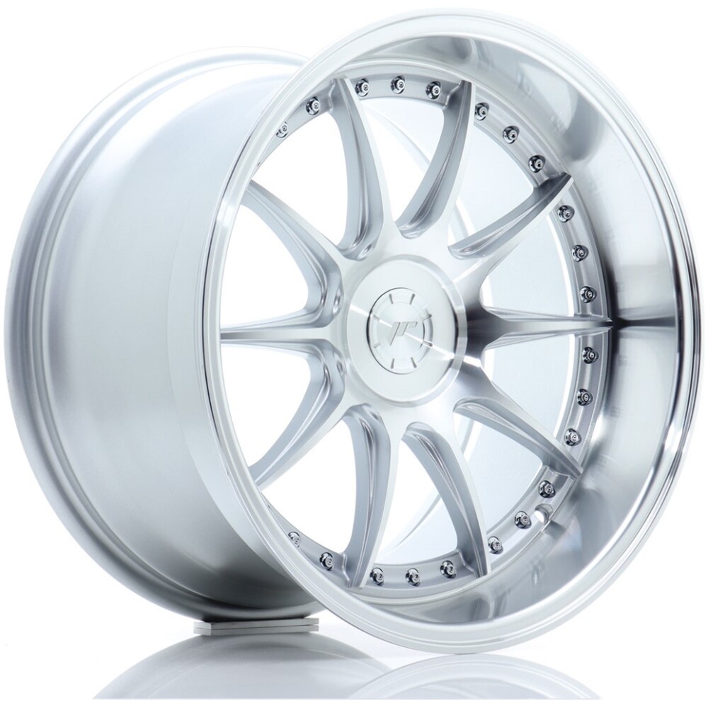 JR Wheels JR41 18x10,5 ET15-25 5H BLANK Silver Machined Face