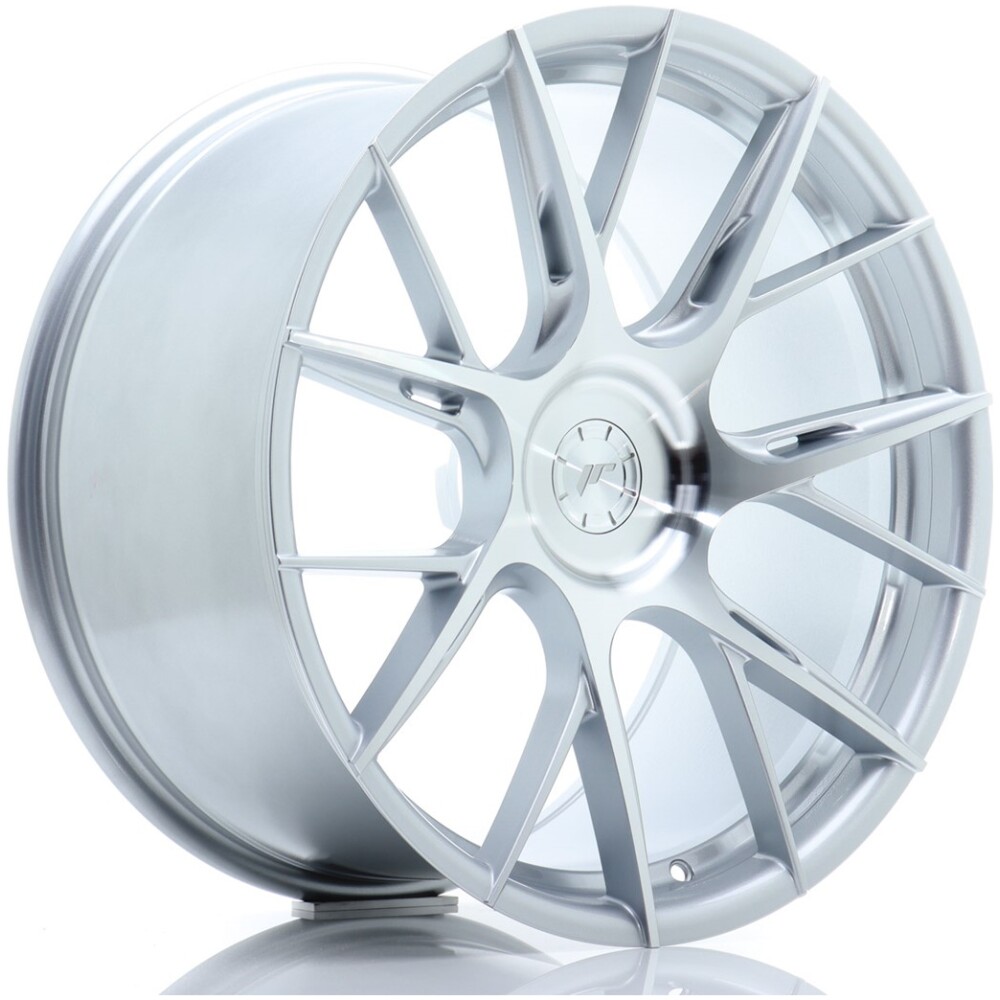 JR Wheels JR42 20x10 ET20-42 5H BLANK Silver Machined Face