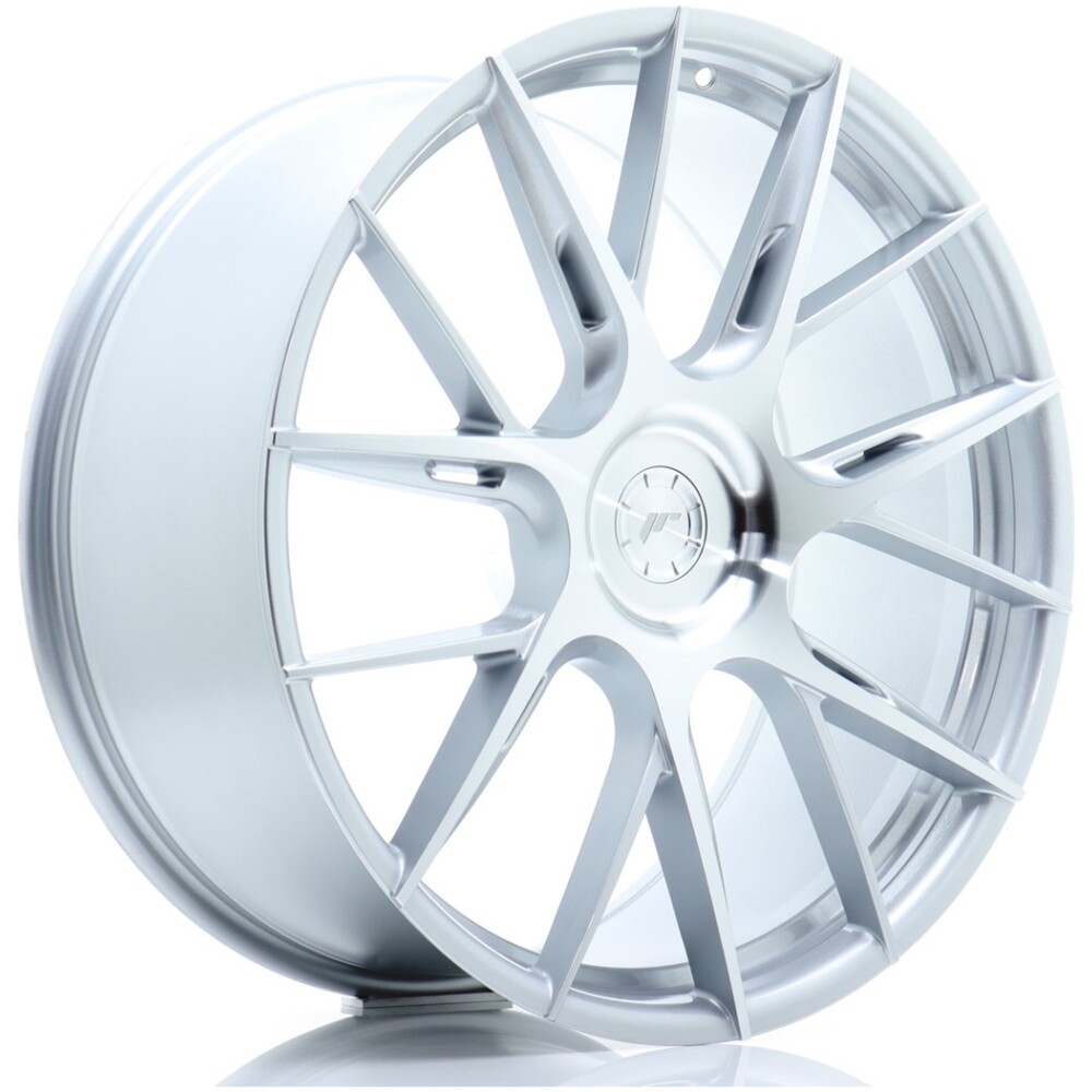 JR Wheels JR42 22x9 ET20-42 5H BLANK Silver Machined Face