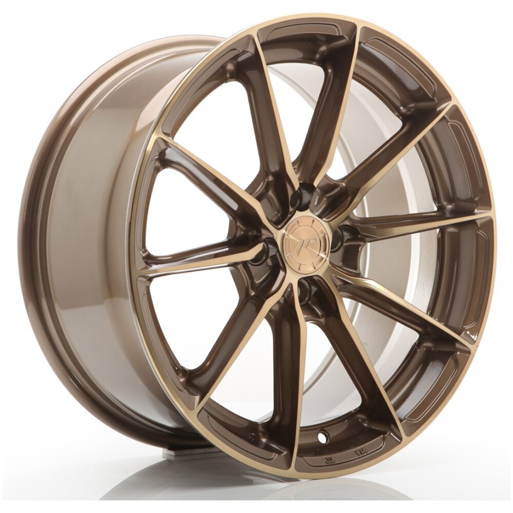 JR Wheels JR37 17x8 ET40 4x100 Platinum Bronze