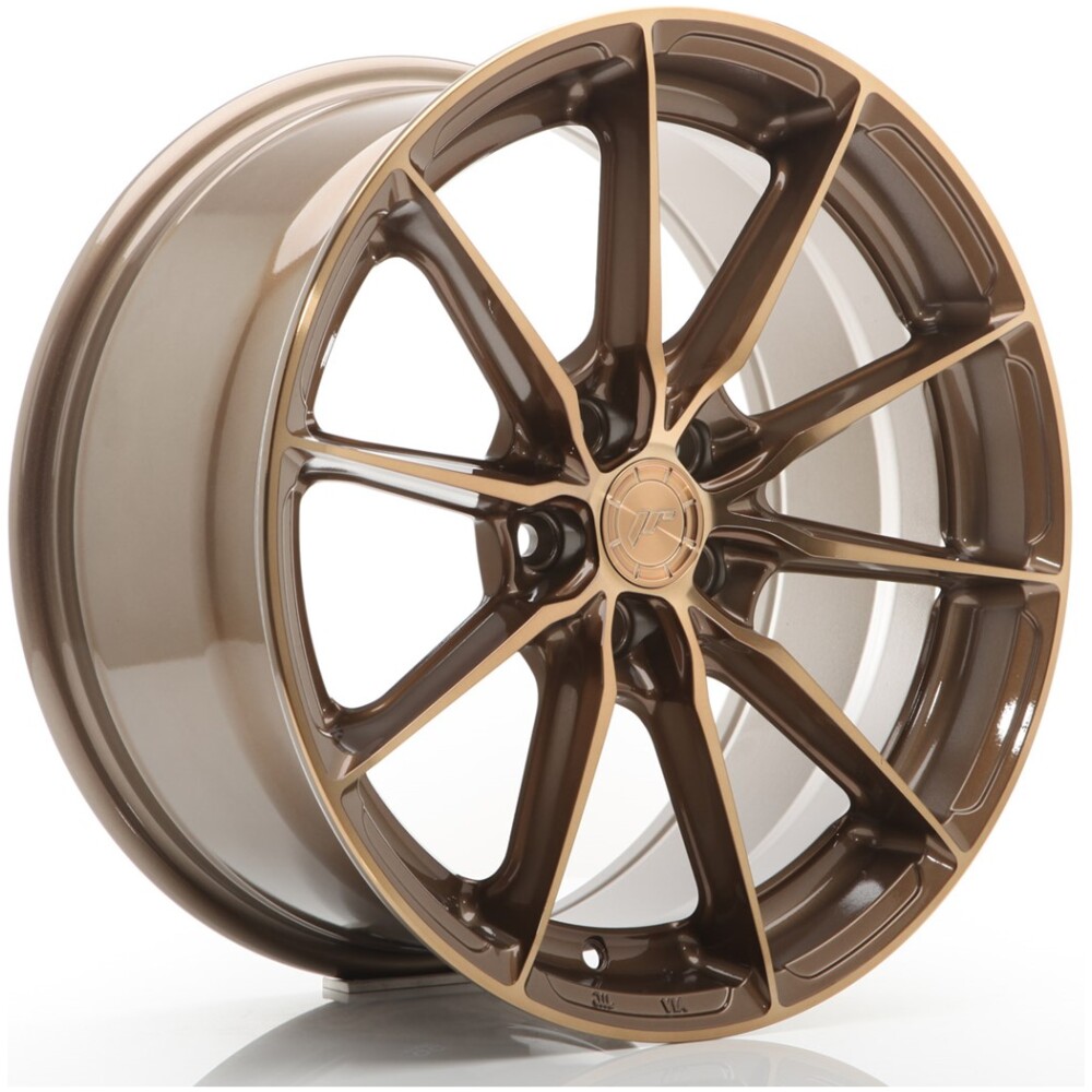 JR Wheels JR37 17x8 ET35 5x100 Platinum Bronze