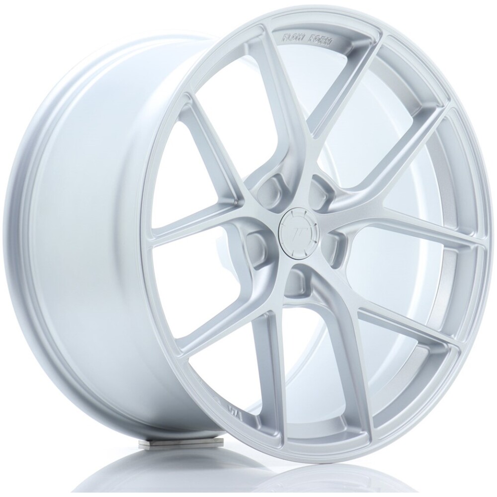 JR Wheels SL01 19x10,5 ET25-40 5H BLANK Matt Silver