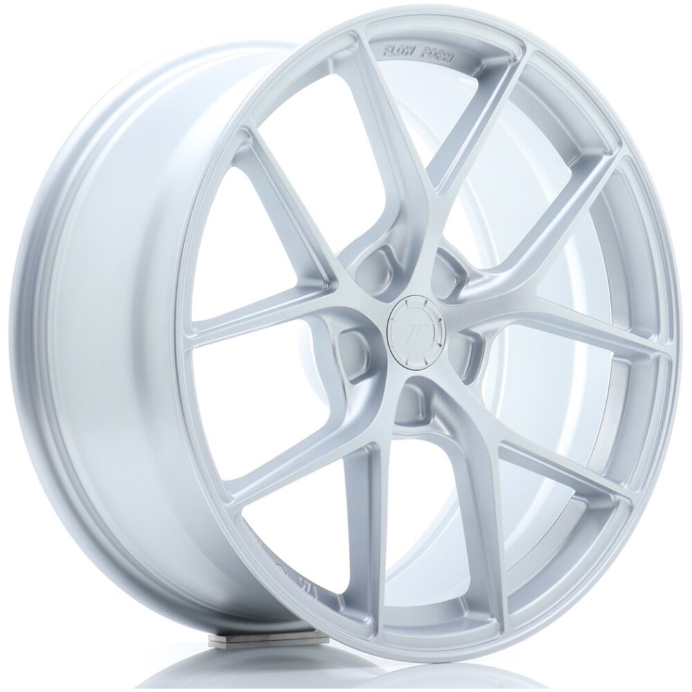 JR Wheels SL01 19x8,5 ET20-45 5H BLANK Matt Silver