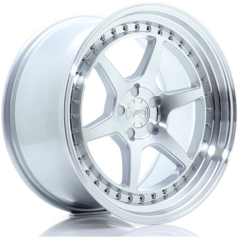 JR Wheels JR43 18x9,5 ET15-35 5H BLANK Silver Machined Face