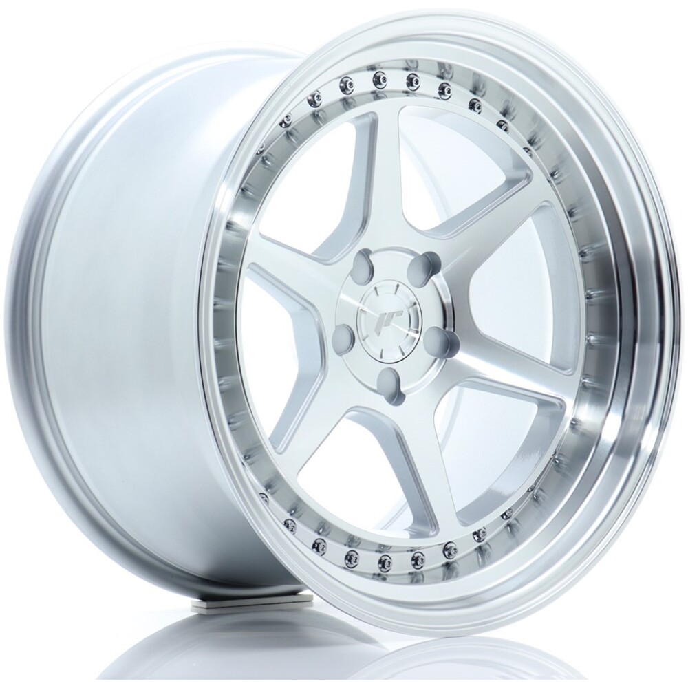 JR Wheels JR43 18x10,5 ET15-22 5H BLANK Silver Machined Face