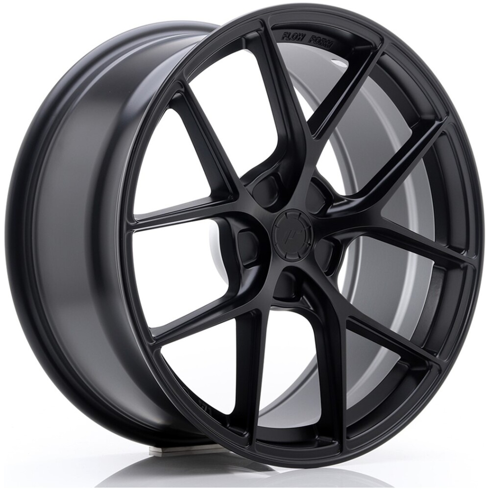 JR Wheels SL01 19x8 ET20-40 5H BLANK Matt Black