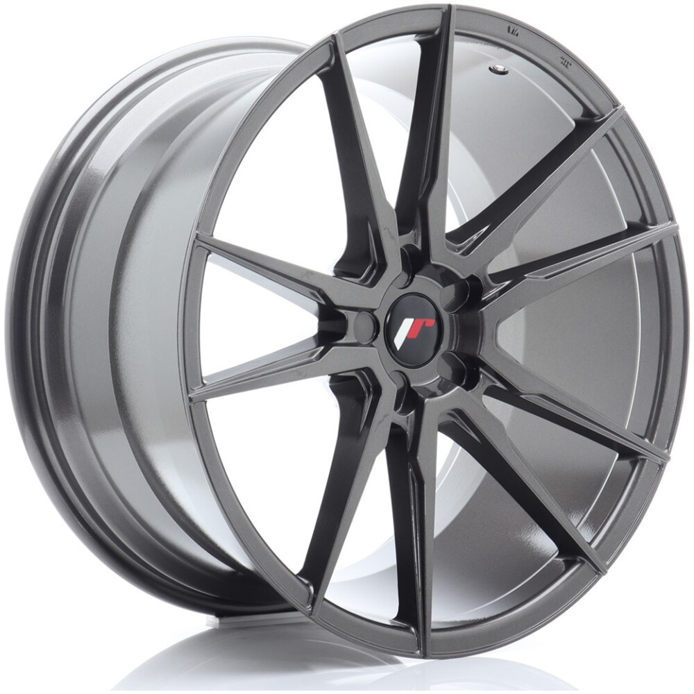 JR Wheels JR21 21x11 ET15-55 5H BLANK Hyper Gray