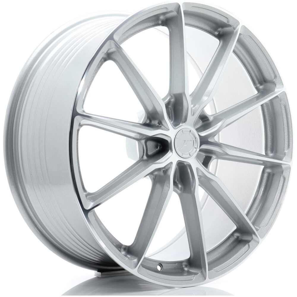 JR Wheels JR37 21x9,5 ET10-58 5H BLANK Silver Machined Face