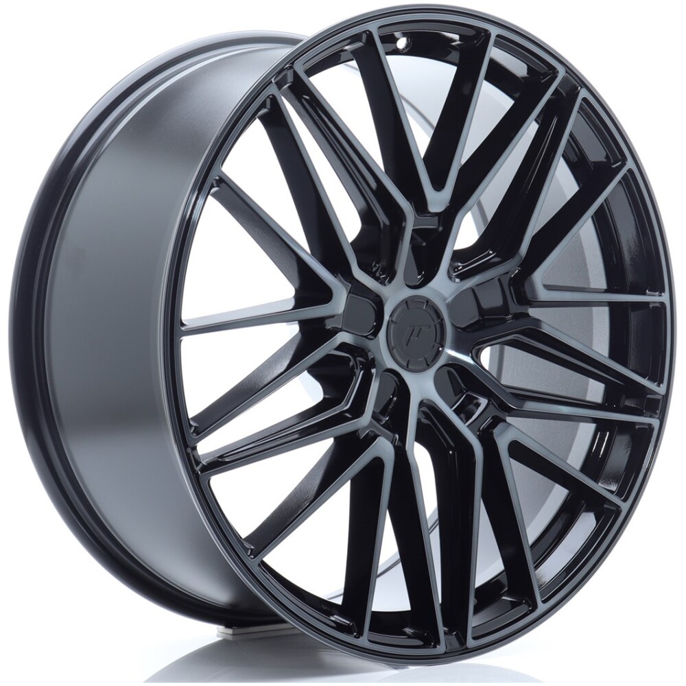 JR Wheels JR38 21x9 ET10-52 5H BLANK Black Brushed w/ Tinted Face