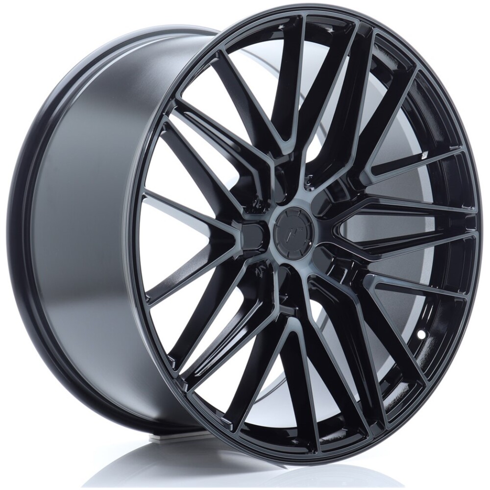 JR Wheels JR38 21x9,5 ET0-35 5H BLANK Black Brushed w/ Tinted Face