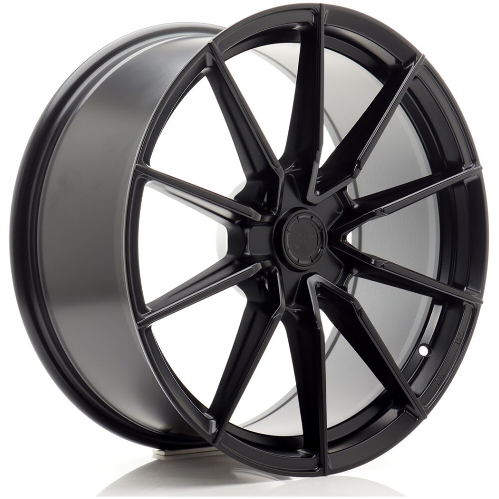 JR Wheels SL02 19x8 ET20-40 5H BLANK Matt Black