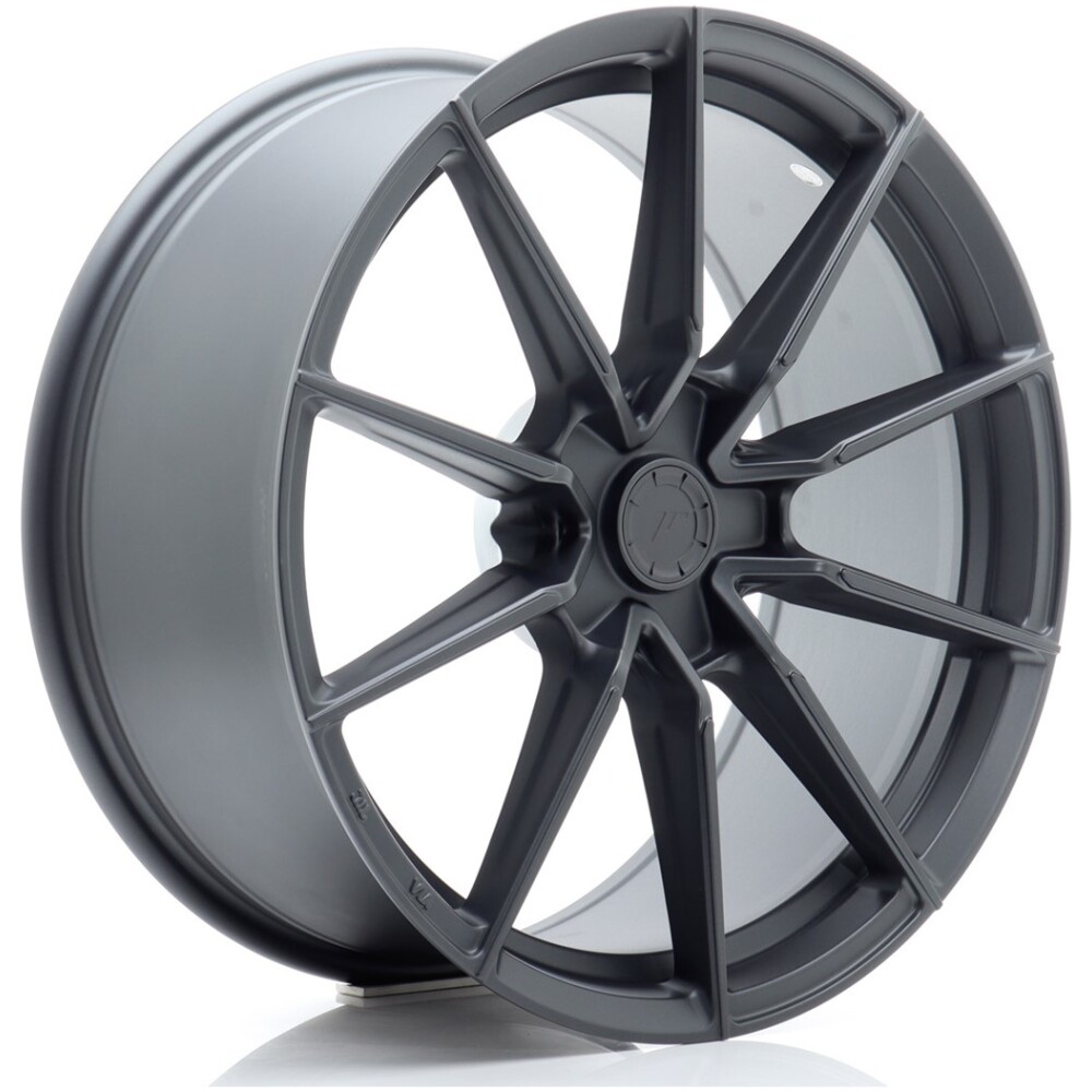 JR Wheels SL02 19x8 ET20-40 5H BLANK Matt Gun Metal